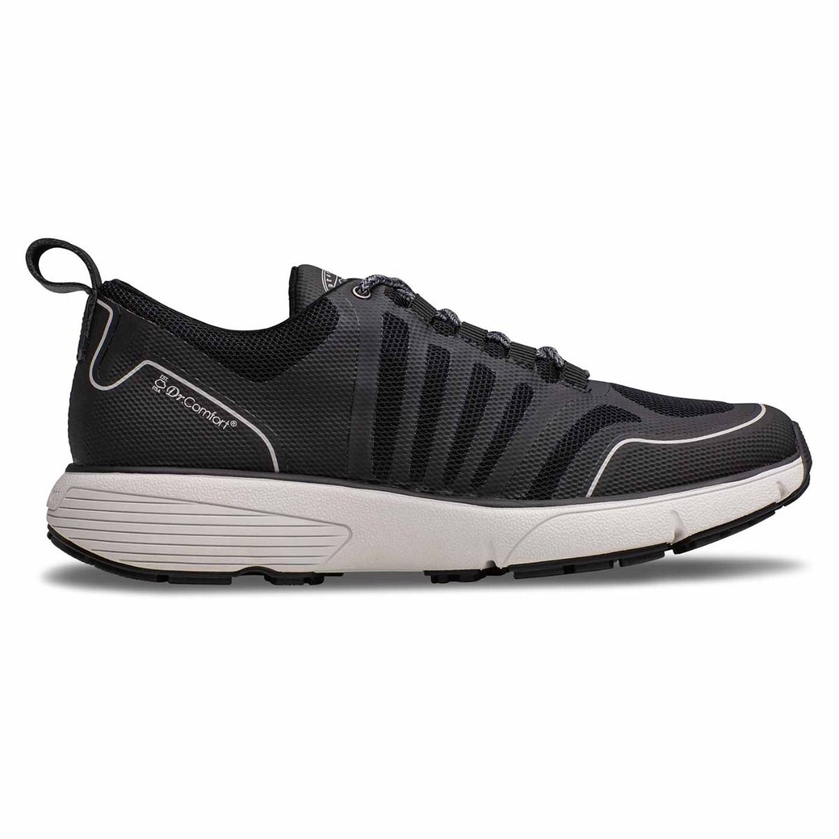 Dr. Comfort Men's Gordon Athletic Shoes Black Side