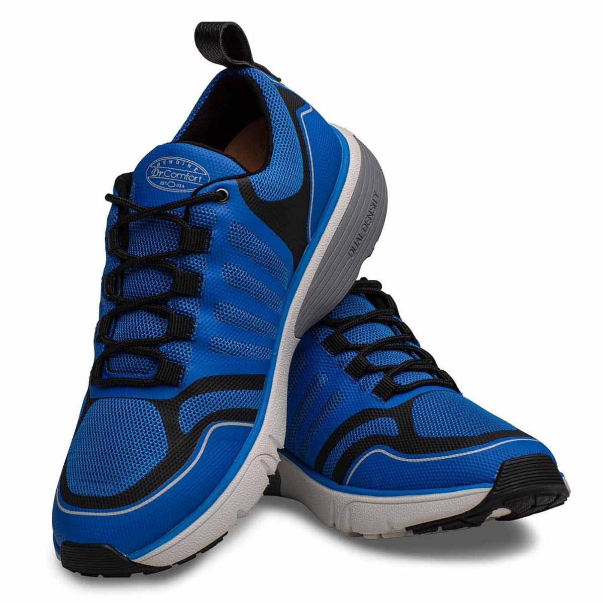 Dr. Comfort Men's Gordon Athletic Shoes Blue