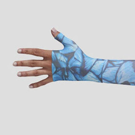 Juzo Soft 2001 Print Butterfly Gauntlet 20-30 mmHg Right - Juzo Soft 2001 Print Butterfly Gauntlet 20-30 mmHg Right