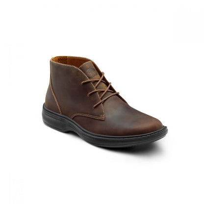 Dr. Comfort Men's Ruk Dress Shoes Brown