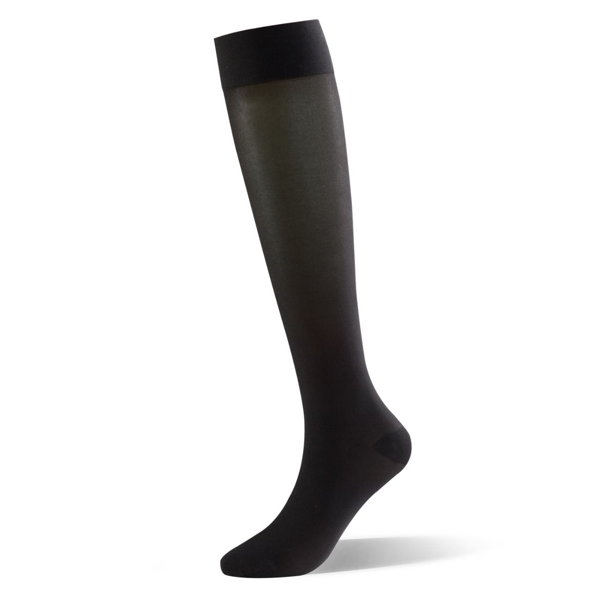 Dr. Comfort Women's Select Sheer Knee Highs - 15-20 mmHg Black